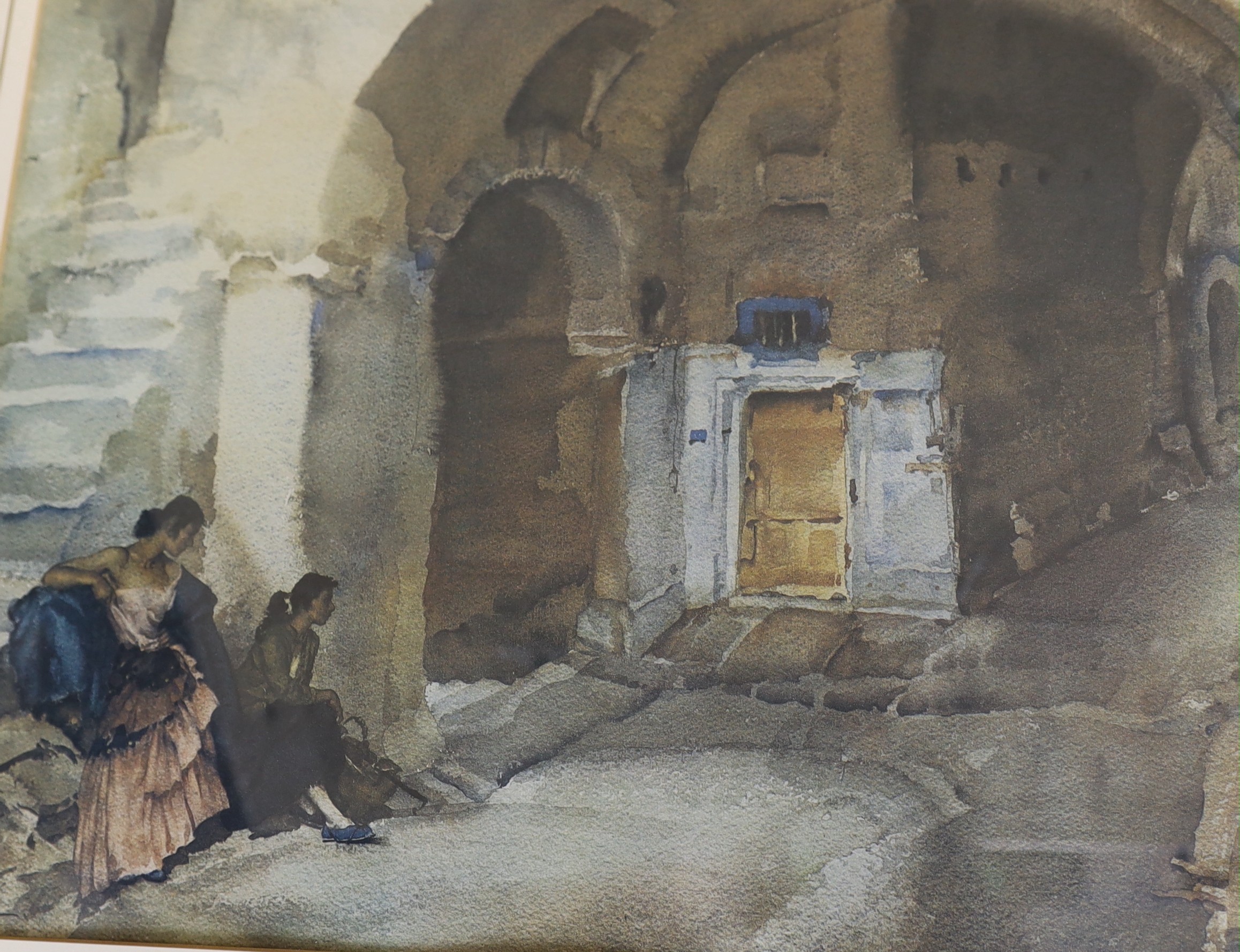 Sir William Russell Flint, eight assorted colour prints, including signed and limited edition, largest 53 x 70cm